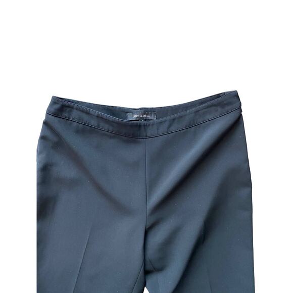 LAFAYETTE 148 BLEECKER TROUSER PANT BLACK SIZE 2 - Picture 8 of 9